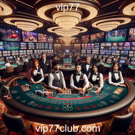 Descubra a Emoção do Casino Ao Vivo no VIP77